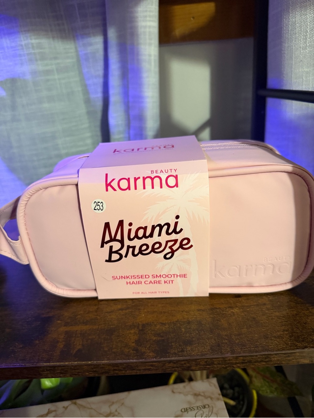 Karma Miami Breeze Hair Care Kit - Light Pink